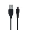 Forever kabelis USB - microUSB 1,0 m 1A juodos spalvos