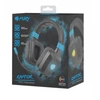 Žaidimų ausinės Fury Raptor, LED, USB + 2x3.5mm