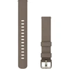 Garmin Lily 2 medžiaginė apyrankė, Kreminis auksas / kava