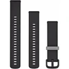 Greitai atsegamas Quick Release Garmin laikrodžio dirželis, 20 mm, Juodas