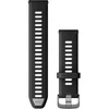 Išmaniojo laikrodžio Garmin Forerunner 735XT silikoninis dirželis, Juodos spalvos