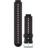 Išmaniojo laikrodžio Garmin Forerunner 230/235/630/735XT  silikoninis dirželis, Juodos spalvos