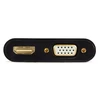 GEMBIRD HDMI male to HDMI female + VGA female + audio adapter cable juodas