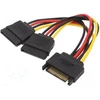 GEMBIRD CC-SATAM2F-01 maitinimo skirstytuvas SATA 15 kontaktų -> 2x SATA HDD - tiesus