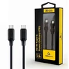 GEMBIRD CC-USB2-CMCM60-1.5M 60 W Type-C maitinimo PD įkrovimo duomenų kabelis 1.5m