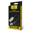 „Gembird A-USB3AC-LAN2G-01“ USB 2.5G gigabito tinklo adapteris, pilkas