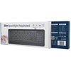 Gembird KB-UML-04-CYRL Slim su laidu backlight klaviatūra, juodas, Cyrillic išdėstymas