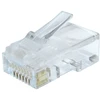 Gembird Cablexpert | Modular plug (adapter) 8P8C for solid CAT6 LAN cable, 10 pcs per bag