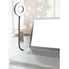 „Gembird NL-LEDRING-01“ USB LED žiedinis šviestuvas | Baltas 6500K | N/A