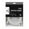 GEMBIRD PP6-3M/W Gembird patchcord RJ45, kat. 6,FTP, 3m, baltas