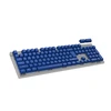 Klaviatūra Genesis Lead 300 tamsiai mėlyna Double Shot Keycaps