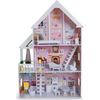 Eti-Polam Gerardo's Toys drewniany domek dla lalek su oświetleniem LED Liselle (GT61187)
