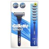 Barzdaskutė Gillette Mach3 Sport Razor + Spare Heads skustuvas ir keičiamos galvutės, 6 vnt.