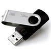 Atmintinė USB 3.2 Gen 1 GOODRAM UTS3 128GB, juoda sp.