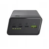Green Cell Žalias Cell Greencell PowerPlay 30 – juoda išorinė baterija su 30 000 mAh, 22.5 W, 4 prievadais