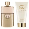 Set Gucci: Guilty Eau De Parfum For Women, 50 ml + Guilty Moisturizing Losjonas kūnui, 50 ml