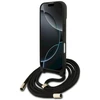 Original dėklas GUESS 4G Big Logo Cord Stap Crossbody skirtas Apple iPhone 17 juodos spalvos
