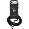 Dėklas Guess 4G Big Logo Cord Stap Crossbody Apple iPhone Air juodos spalvos
