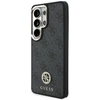 Dėklas Guess 4G Big Rhinestone Triangle Strap MagSafe for Samsung Galaxy S26 Ultra juodos spalvos