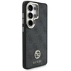 Dėklas Guess 4G Big Rhinestone Triangle Strap MagSafe for Samsung Galaxy S26 Ultra juodos spalvos