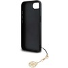 Guess 4G Charm dėklas skirtas Apple iPhone 16e Tone on Tone Pilkas