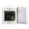 Guess 4G Charm Silicone dėklas skirtas Apple AirPods Pro 3 juodos spalvos