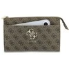 Guess PU 4G Metal Logo Phone Bag rudos spalvos