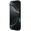 „Guess 4G“ dryžuotas „MagSafe“ dėklas, skirtas „iPhone 17“ - juodas