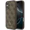 GUESS dėklas, skirtas IPHONE 17, suderinamas su „MagSafe GUHMP17SP4SM4MW“ (PU 4G Small 4G ir Classic), rudas