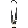Universal lanyard Guess CBDY 4G Tether Patch Strass Metal Logo juodos spalvos