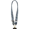 Universalus kaklajuostis Guess CBDY 4G Tether Patch Strass Metal Logo mėlynas