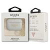 GUESS GUAPLSC4EG AIRPODS PRO COVER GRAY/GRAY SILICONE CHARM 4G COLLECTION