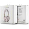 Ausinės Guess Bluetooth 5.3 Metallic Triangle Logo rožinės spalvos