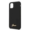 Dėklas GUESS HARD CASE VINTAGE GOLD LOGO GUHCN58LSLMGBK IPHONE 11 PRO Juodas