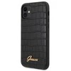 Dėklas Guess Croco Case iPhone 11 juoda