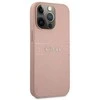 Dėklas Guess GUHCP13SPSASBPI iPhone 13 mini5,4" rožinė/pink hardcase Saffiano Stripe