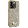 Guess GUHCP14LPMSDGSD Hardcase Disco Metal Script for iPhone 14 Pro 6.1" / auksinis