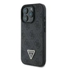 GUESS dėklas skirtas Apple iPhone 16 Pro GUHCP16LP4TDPK (PU Leather 4G Triangle Strass) juodos spalvos