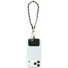 Guess GUOUCHSAMC4K Universal Hand Strap juodos spalvos Saffiano Chain 4G Charm
