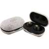 Ausinės Bluetooth TWS + ENC Guess 4G Metal GUTWSP4EGP rožinės spalvos
