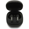 Guess PU 4G Metal Logo ENC TWS belaidės ausinės juodos spalvos
