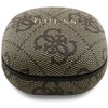 Guess PU 4G Metal Logo ENC TWS belaidės ausinės rudos spalvos