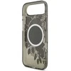 Guess IML Flowers Strap MagSafe dėklas skirtas Apple iPhone Air juodos spalvos