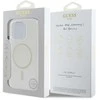 Guess GUHMP16LHFGERET Apple iPhone 16 Pro 6.3″ skaidrus kietas dėklas IML Glitter Circle MagSaf