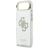 Guess PC/TPU Mirror 4G Glitter Logo MagSafe dėklas skirtas Apple iPhone Air Gold