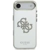 Guess PC/TPU Mirror 4G Glitter Logo MagSafe dėklas skirtas Apple iPhone Air Gold