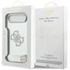 Guess PC/TPU Mirror 4G Glitter Logo MagSafe dėklas skirtas Apple iPhone Air Gold