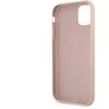 Guess - Guess PU 4G metalinis dėklas su logotipu, skirtas iPhone 11, Rožinė