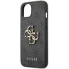 Guess Case GUHCP13M4GMGGR Apple iPhone 13 pilkas / pilkas kietas dėklas 4G didelis metalinis logotipas