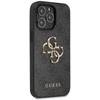 Dėklas Guess Apple iPhone 13 Pro Max Metal Logo Case Pilkas
